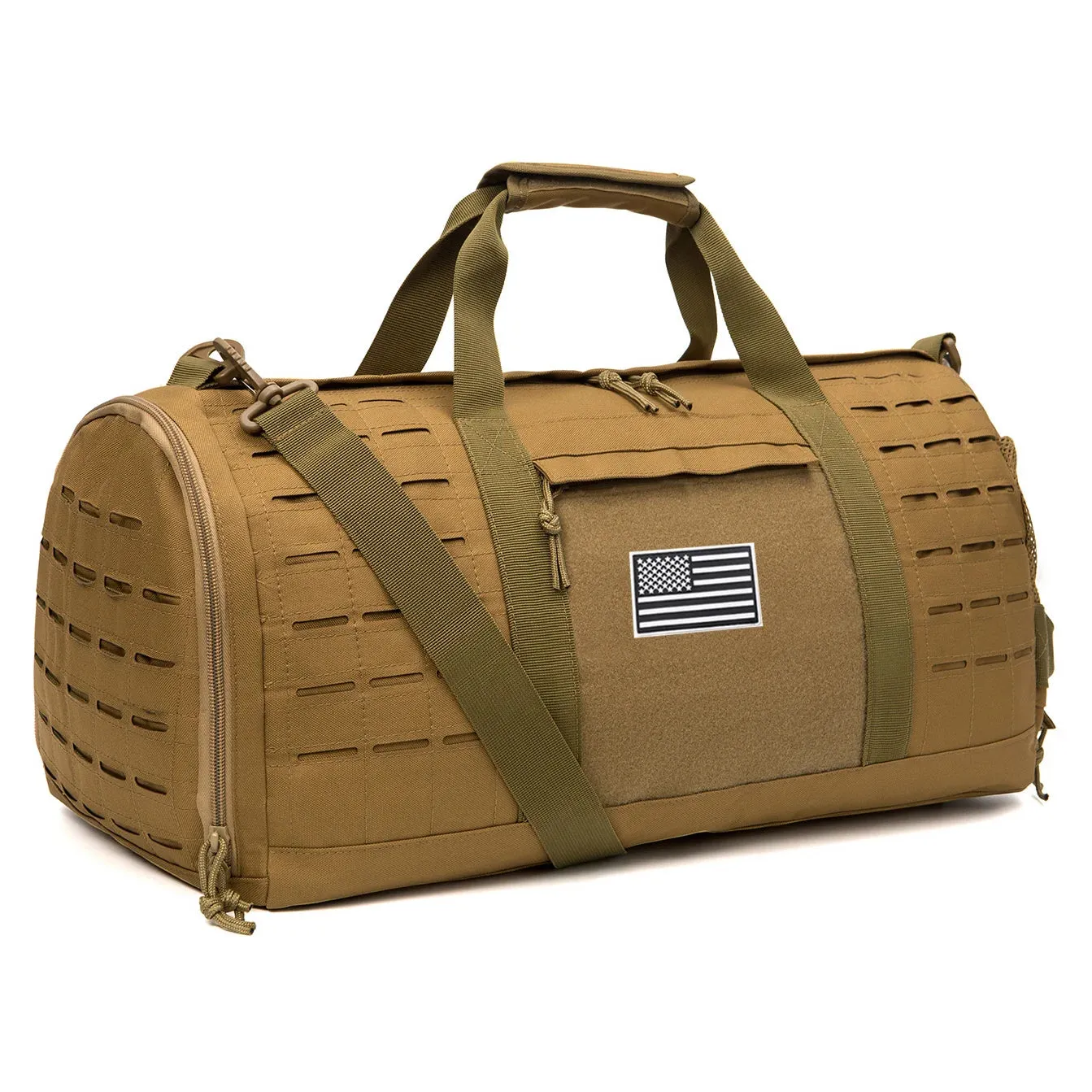 40L Tactical Travel Duffel Bag – Durable Gym Bag for Men’s Survival, Fitness, and Sports