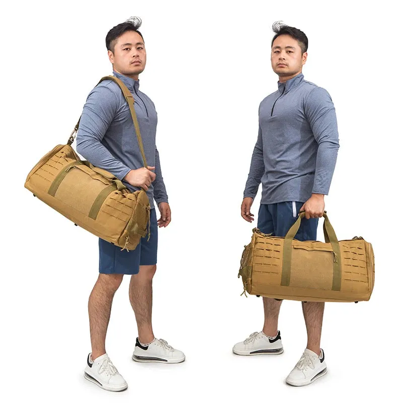 40L Tactical Travel Duffel Bag – Durable Gym Bag for Men’s Survival, Fitness, and Sports
