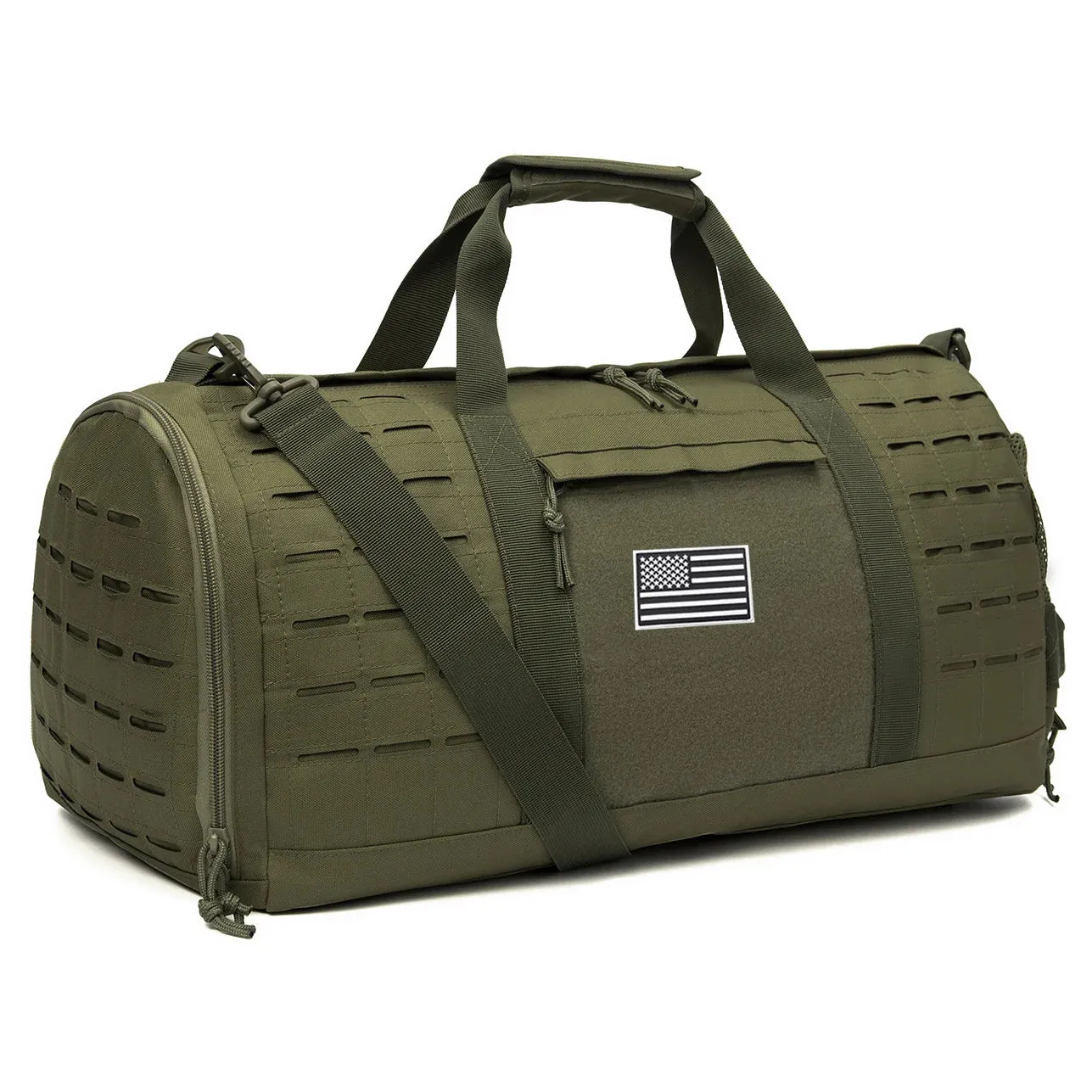 40L Tactical Travel Duffel Bag – Durable Gym Bag for Men’s Survival, Fitness, and Sports