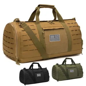 40L Tactical Travel Duffel Bag – Durable Gym Bag for Men’s Survival, Fitness, and Sports