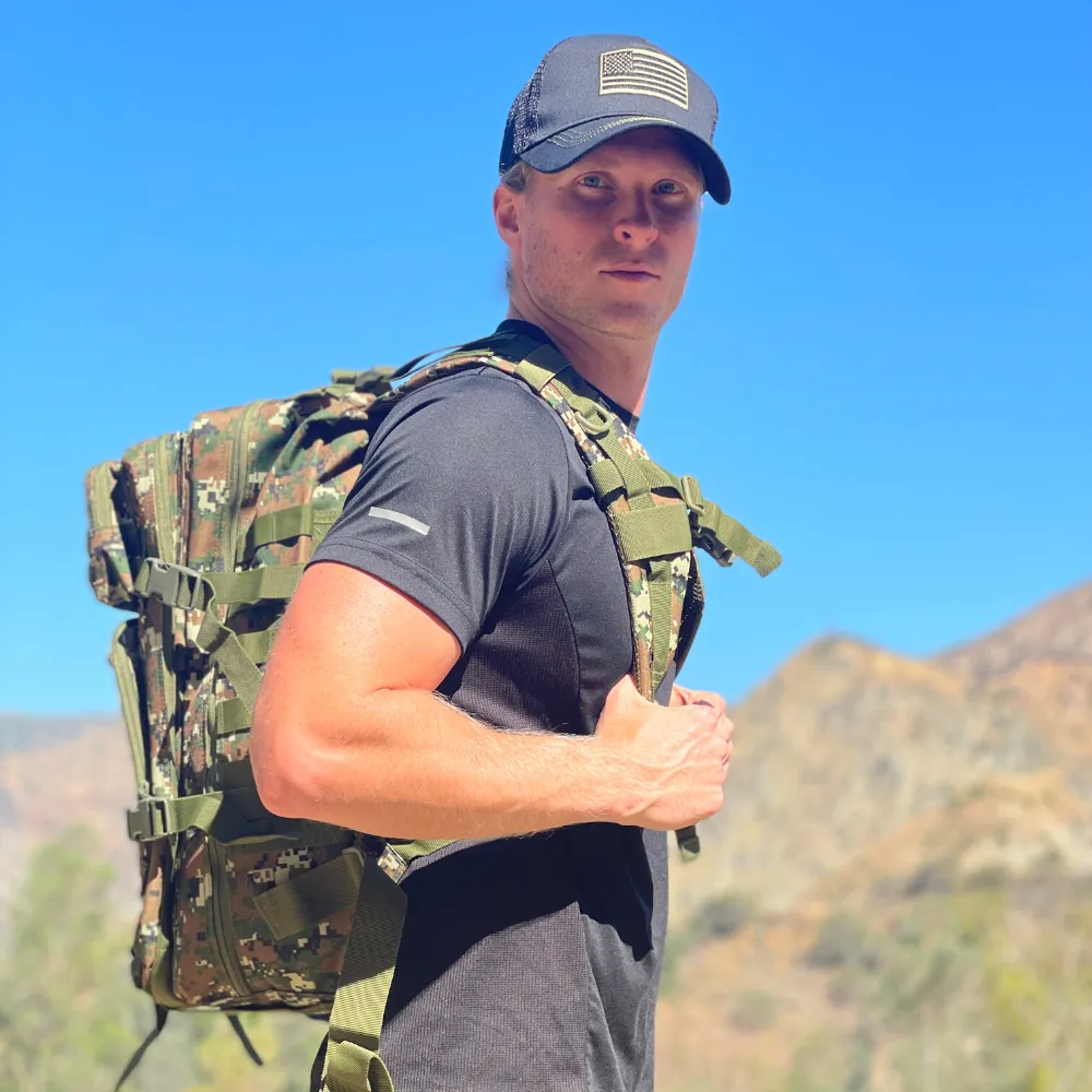 45L Tactical Molle Rucksack for Outdoor Adventures
