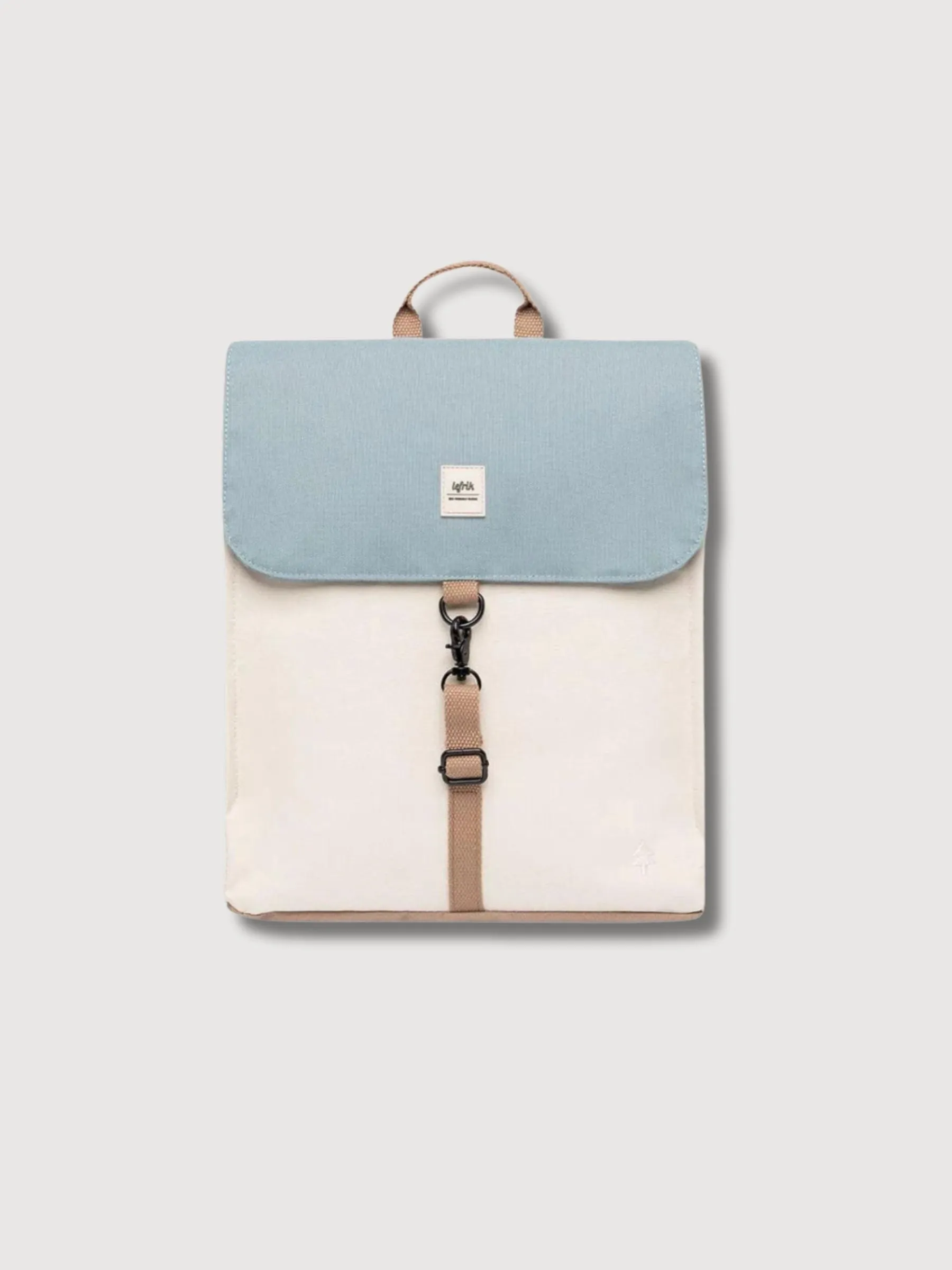Backpack Handy Mini Light Blue & Ecru I Lefrik