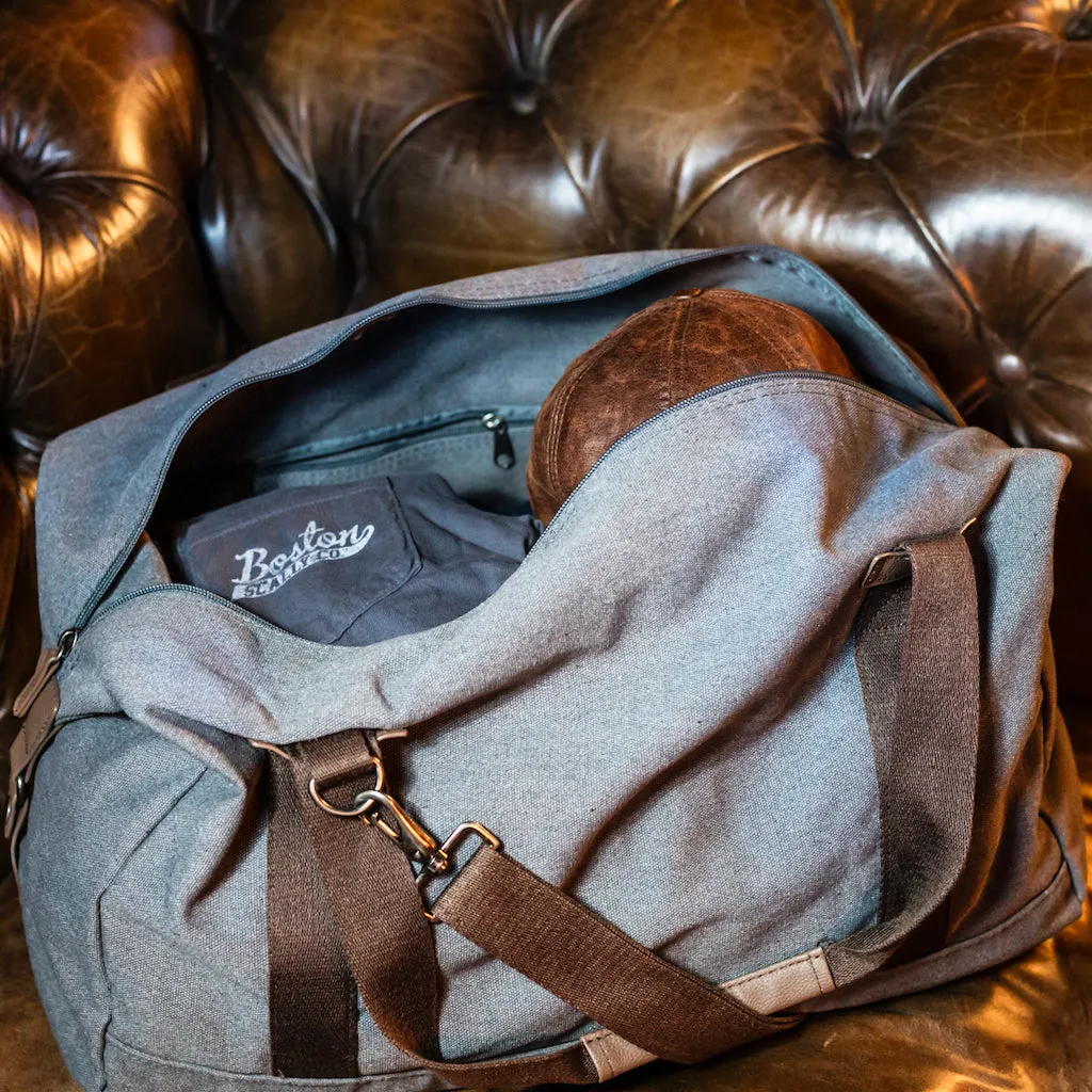 Boston Scally The Duffel Bag - Dark Smoke Grey