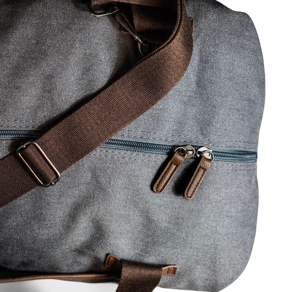 Boston Scally The Duffel Bag - Dark Smoke Grey