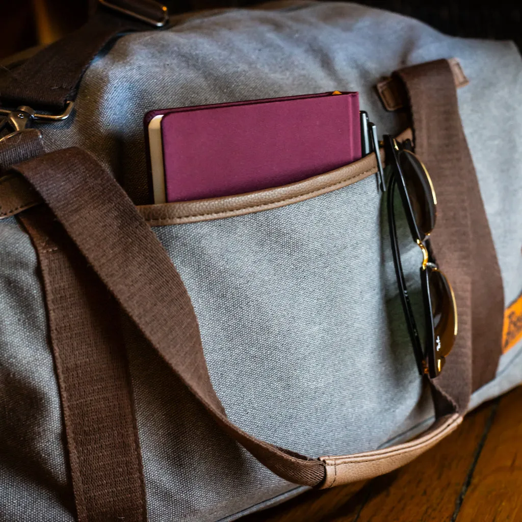 Boston Scally The Duffel Bag - Dark Smoke Grey