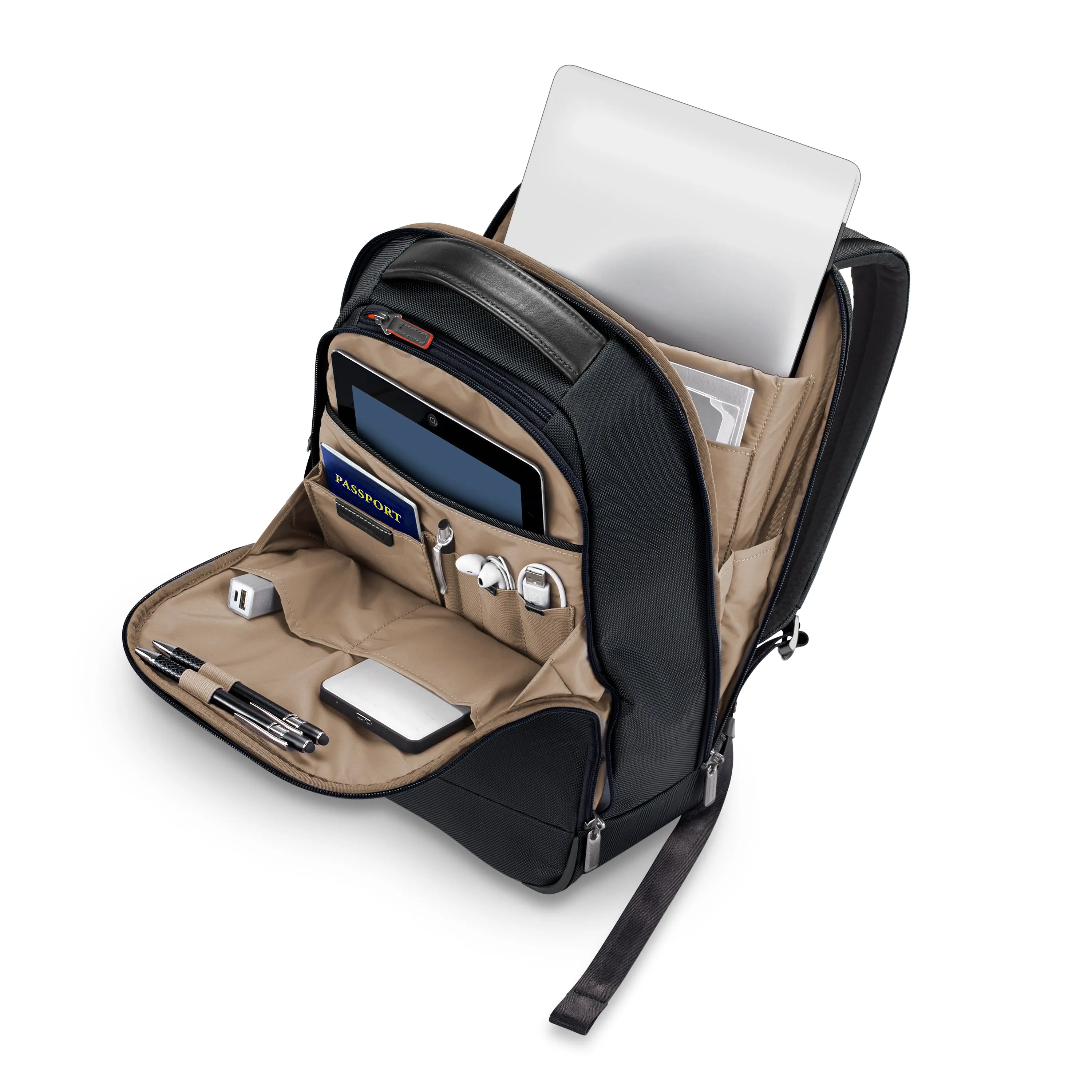 Briggs & Riley @Work Medium Slim Backpack - Black