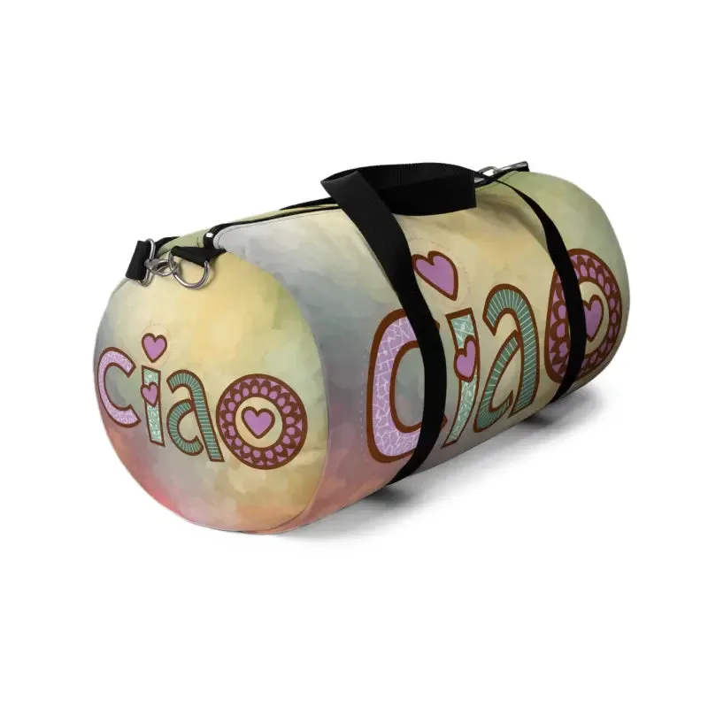 Ciao Duffel Bag in Durable Polyester Oxford Canvas
