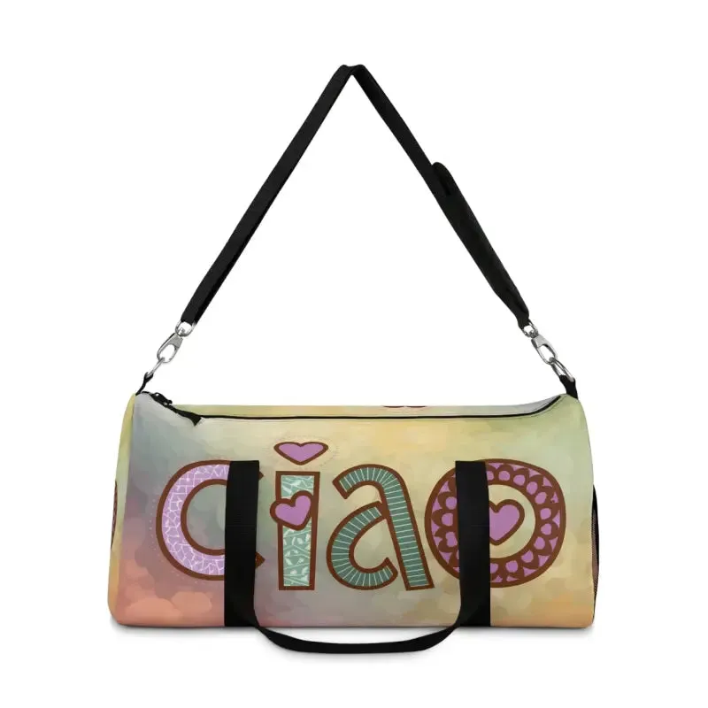 Ciao Duffel Bag in Durable Polyester Oxford Canvas