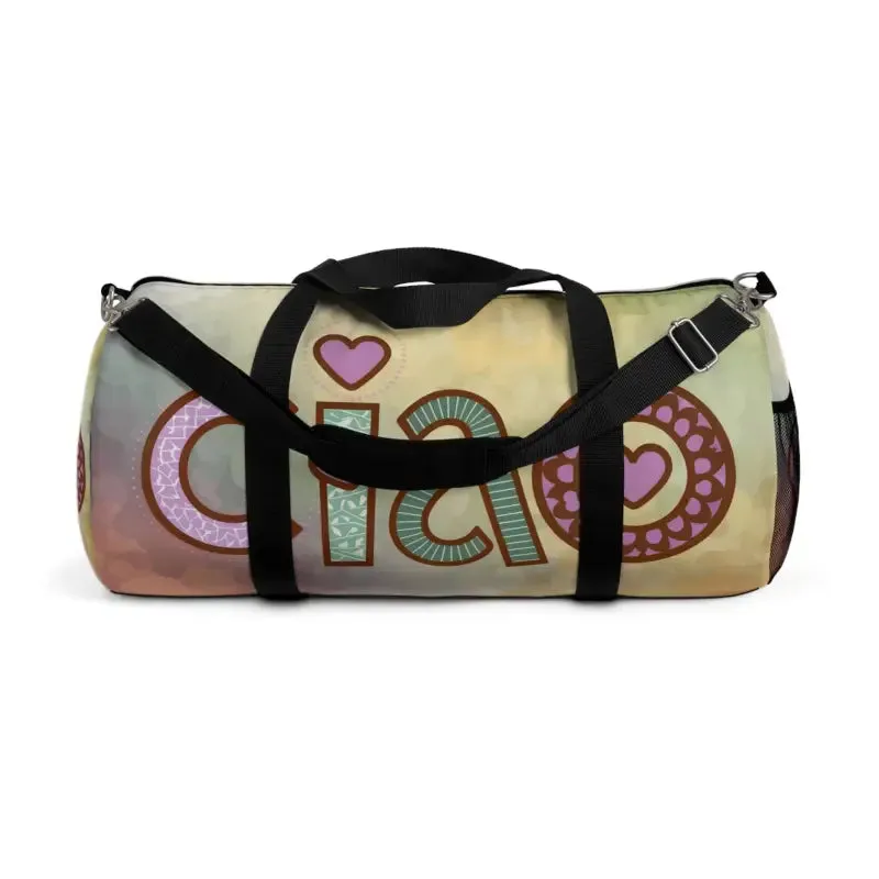 Ciao Duffel Bag in Durable Polyester Oxford Canvas