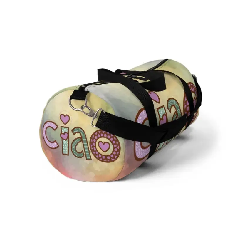 Ciao Duffel Bag in Durable Polyester Oxford Canvas