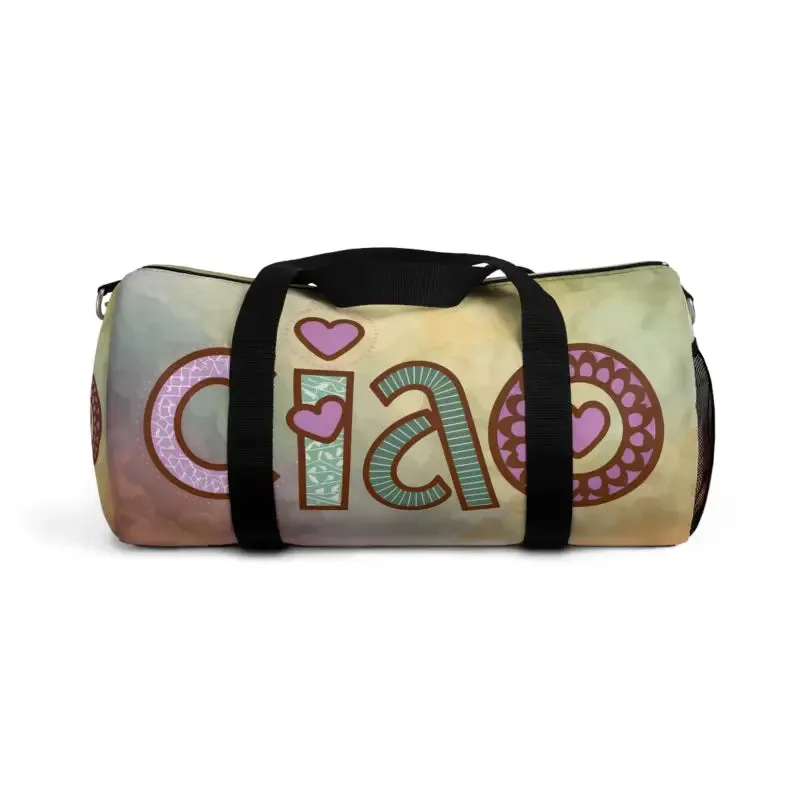 Ciao Duffel Bag in Durable Polyester Oxford Canvas