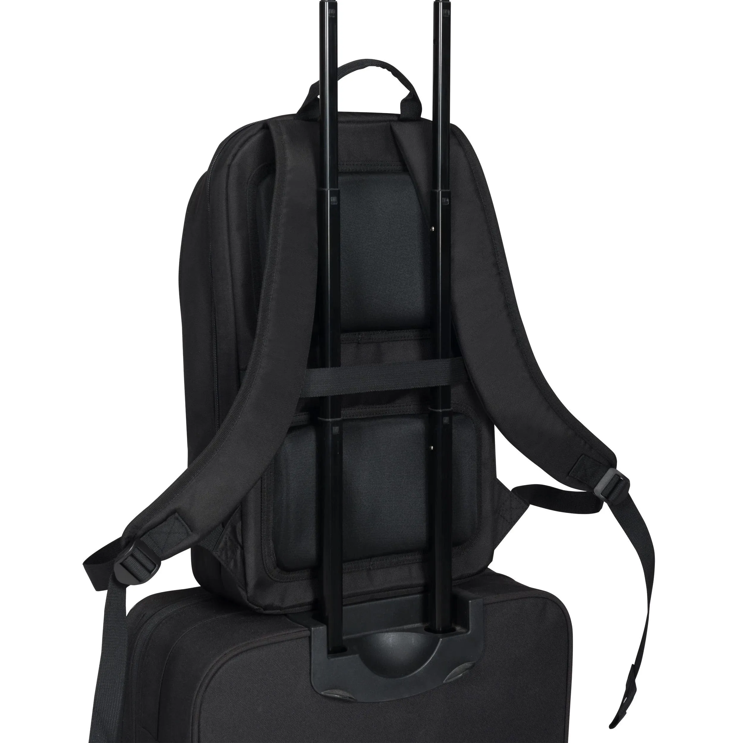 Dicota - (11L) Slim Eco Motion 14.1" Laptop Backpack for MacBook / Laptop / Notebook Travel Bag Recycled (D32015-RPET) - Black