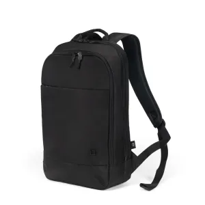 Dicota - (11L) Slim Eco Motion 14.1" Laptop Backpack for MacBook / Laptop / Notebook Travel Bag Recycled (D32015-RPET) - Black