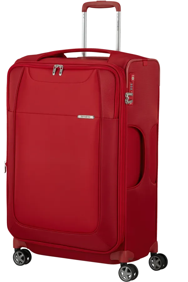 D'LITE 71cm Spinner Expandable (4 wheels) - Chili Red
