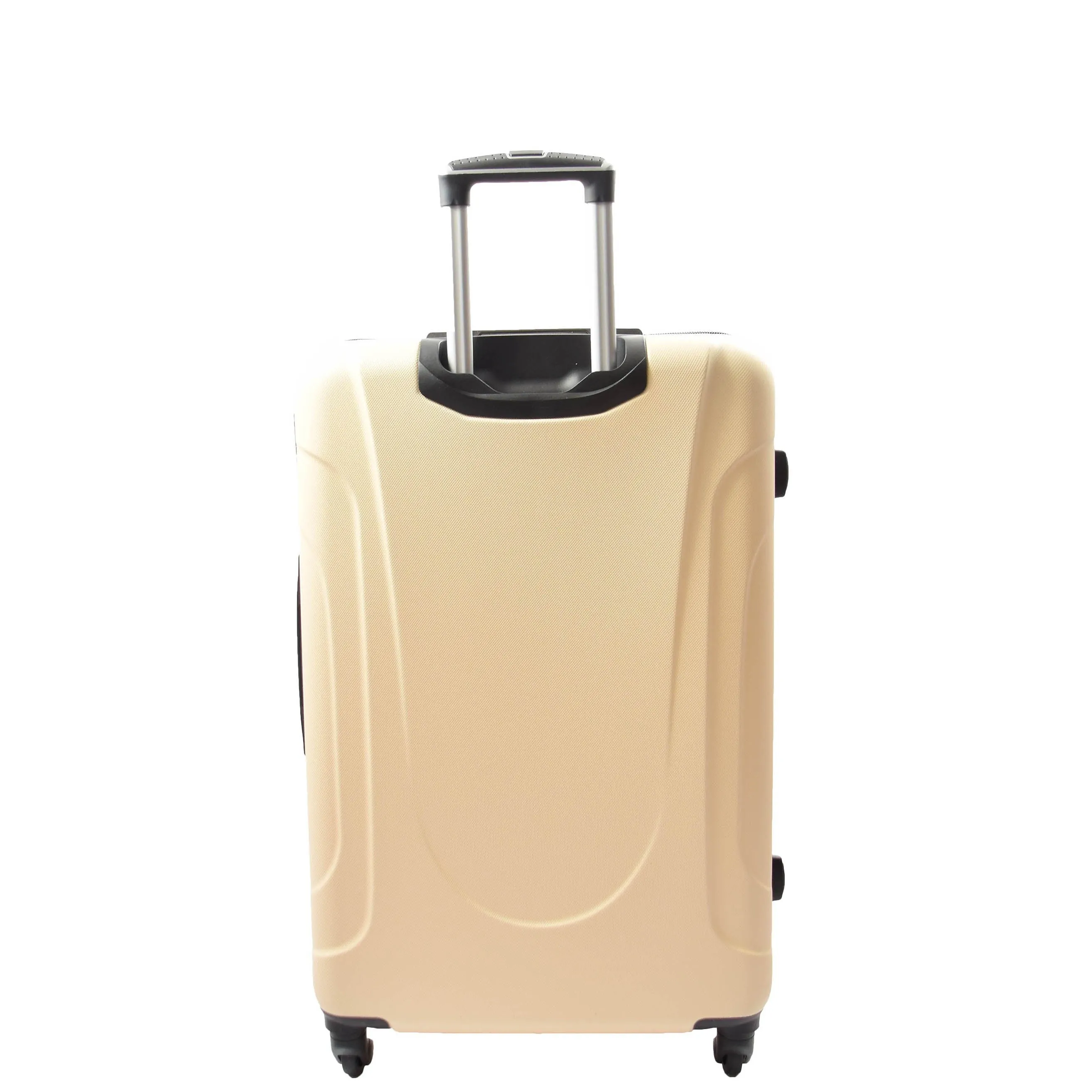 DR552 Hard Shell Four Wheel Suitcase Luggage Off White