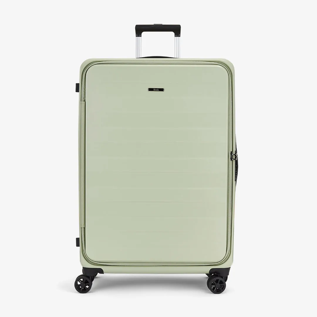 Eden Large Suitcase in Sage Green
