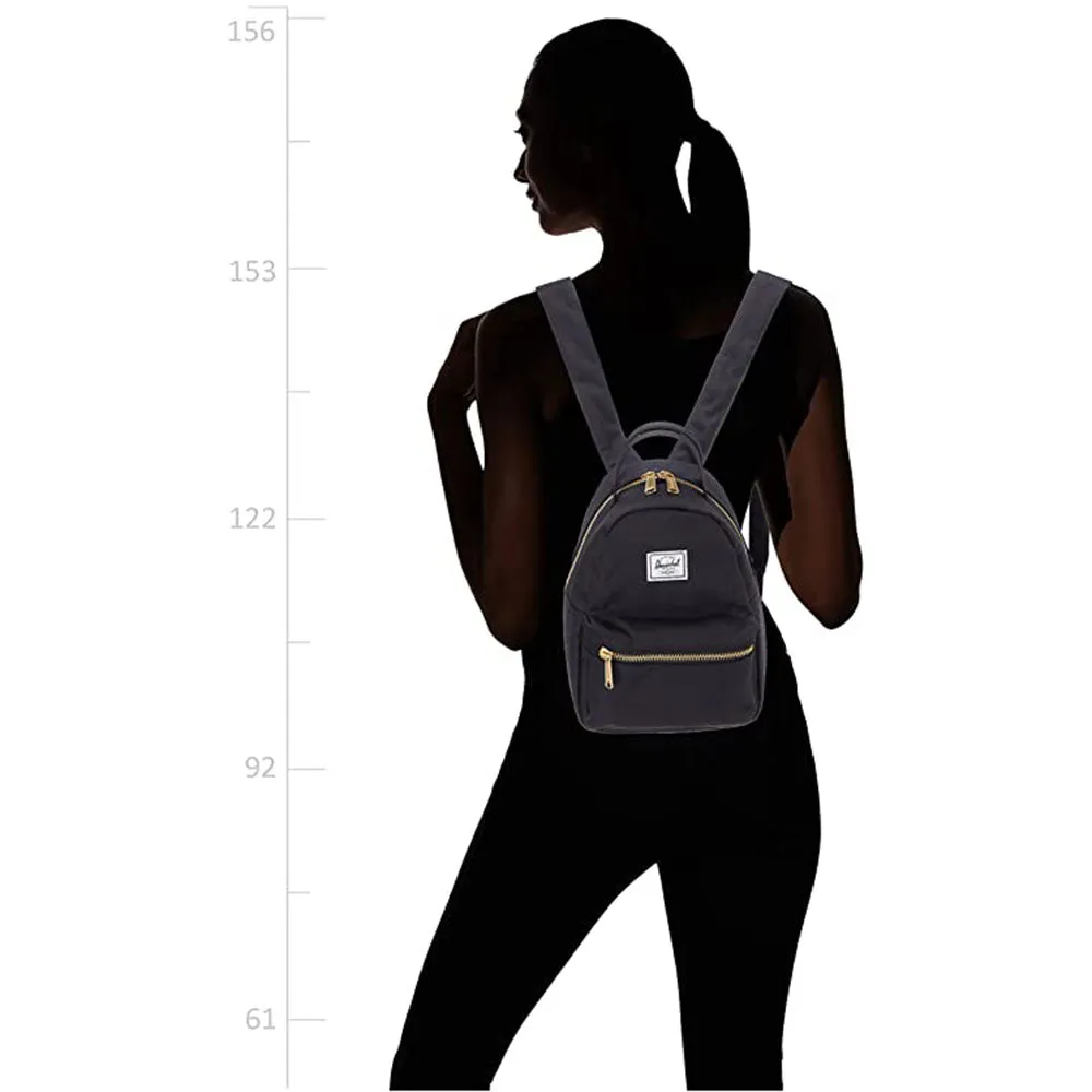 Herschel Unisex Black Mini 9L Nova Backpack - 10501-04972-OS