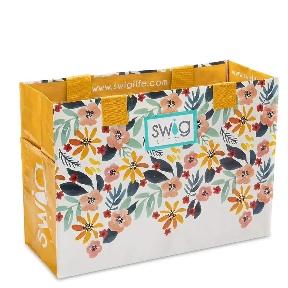 Honey Meadow Laminated Tote Bag