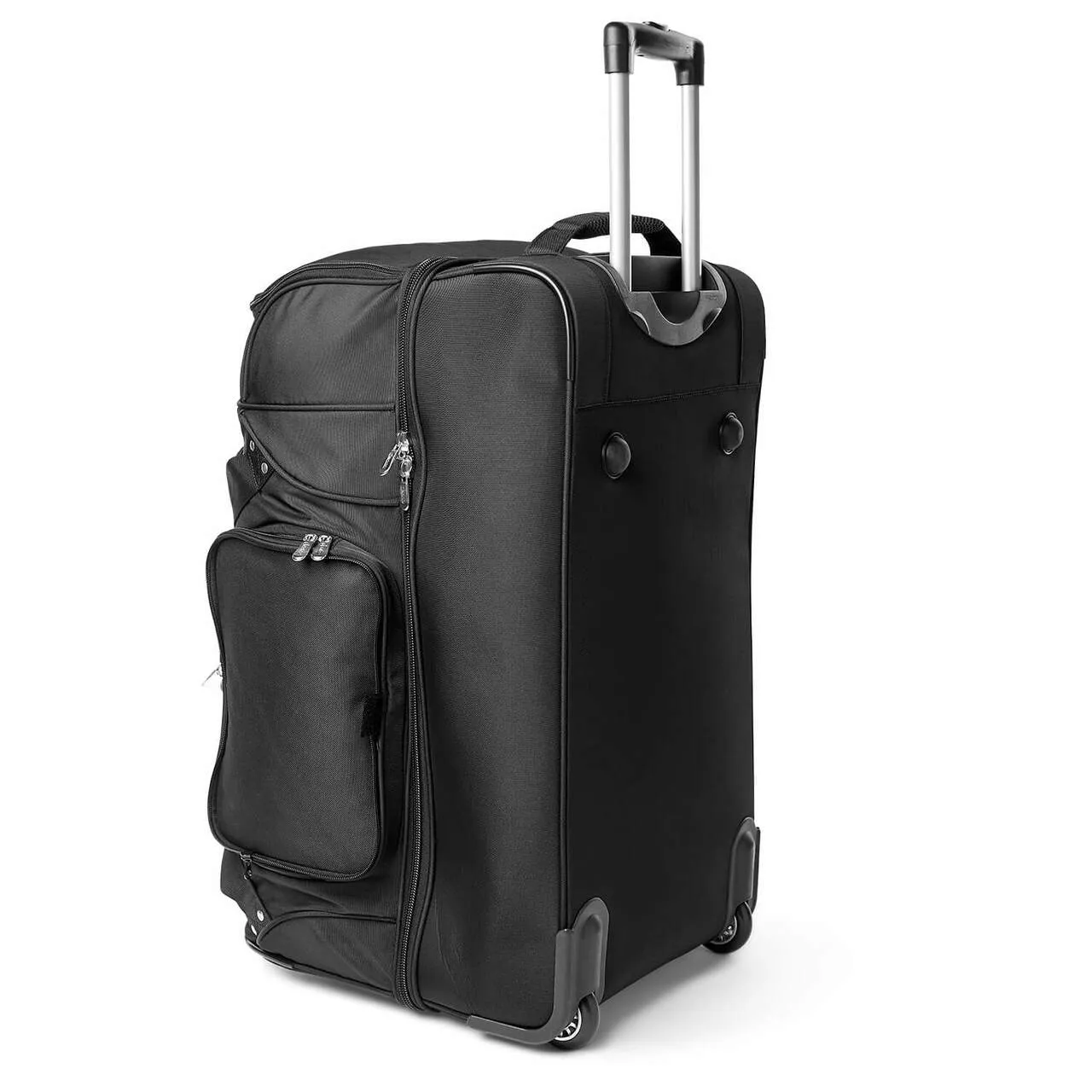 Indianapolis Colts 27" Black Rolling Drop Bottom Duffel