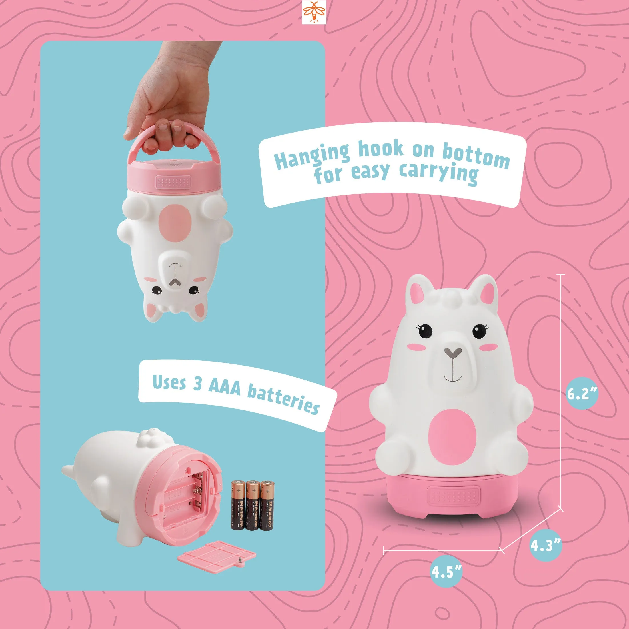 Izzie the Llama Kids' Camping Set