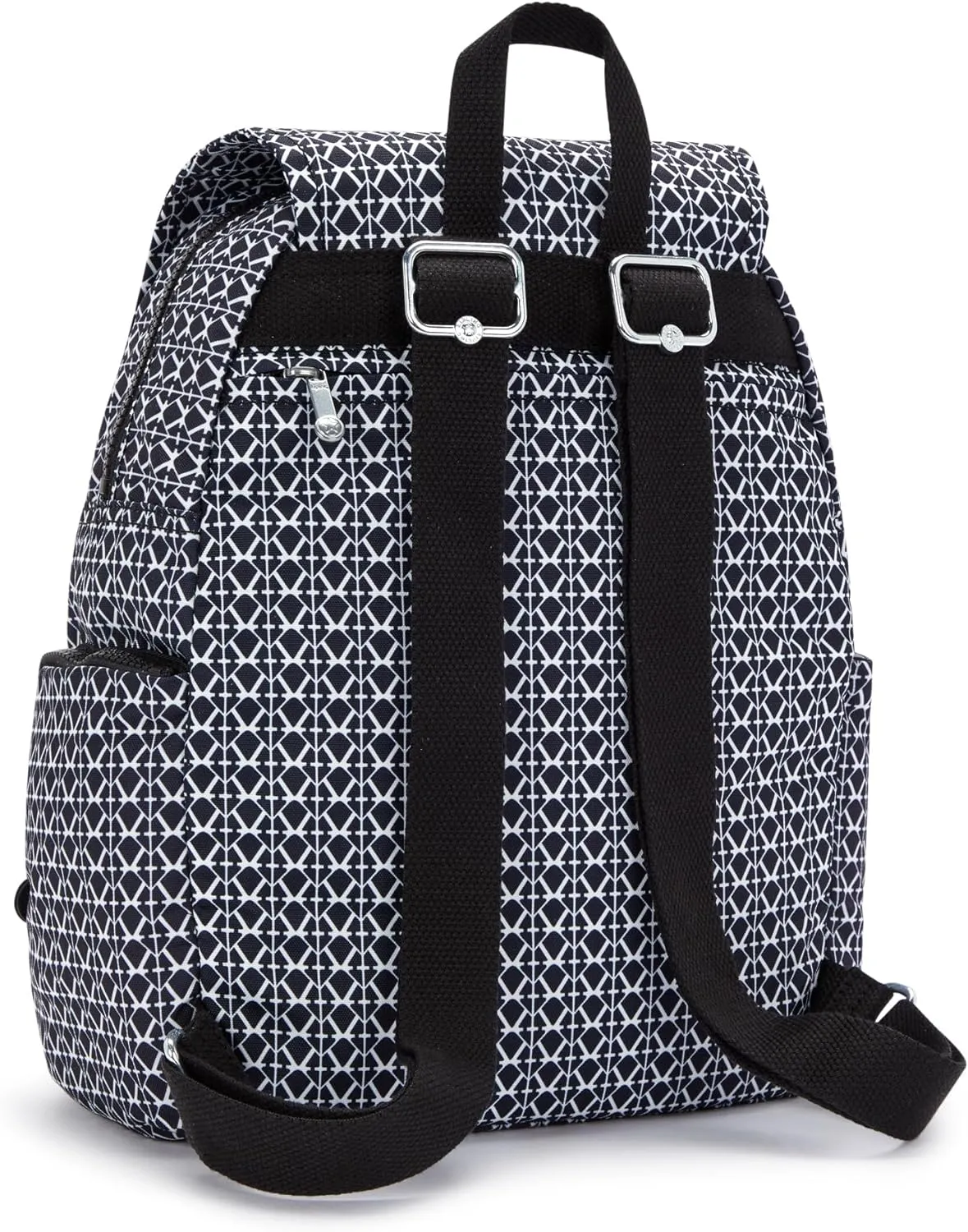 Kipling City Zip Small  Backpack Signature Print