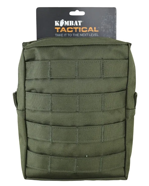 Kombat UK Large MOLLE Utility Pouch - Olive Green