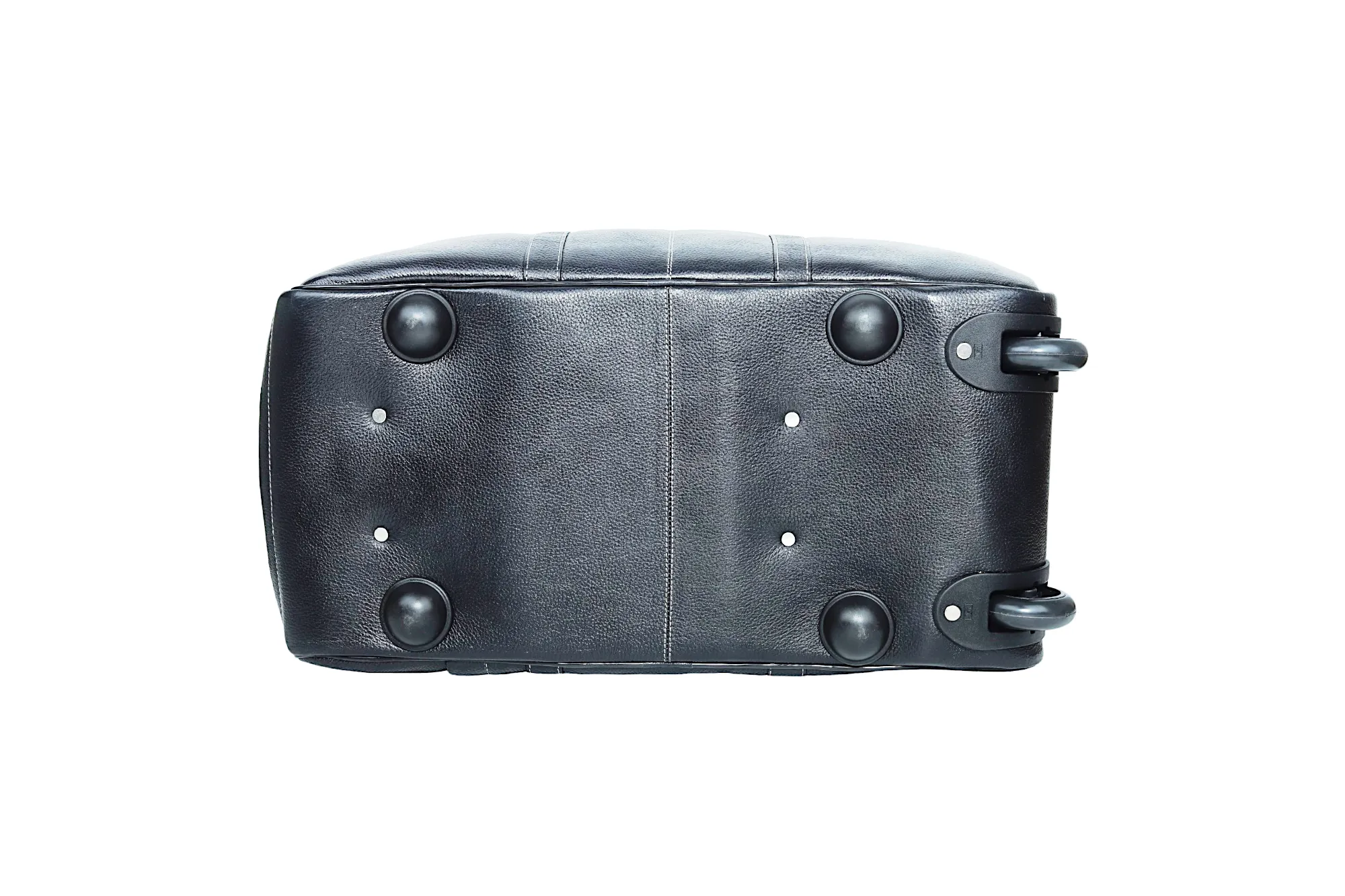 Leather Duffel Trolley Bag 36830