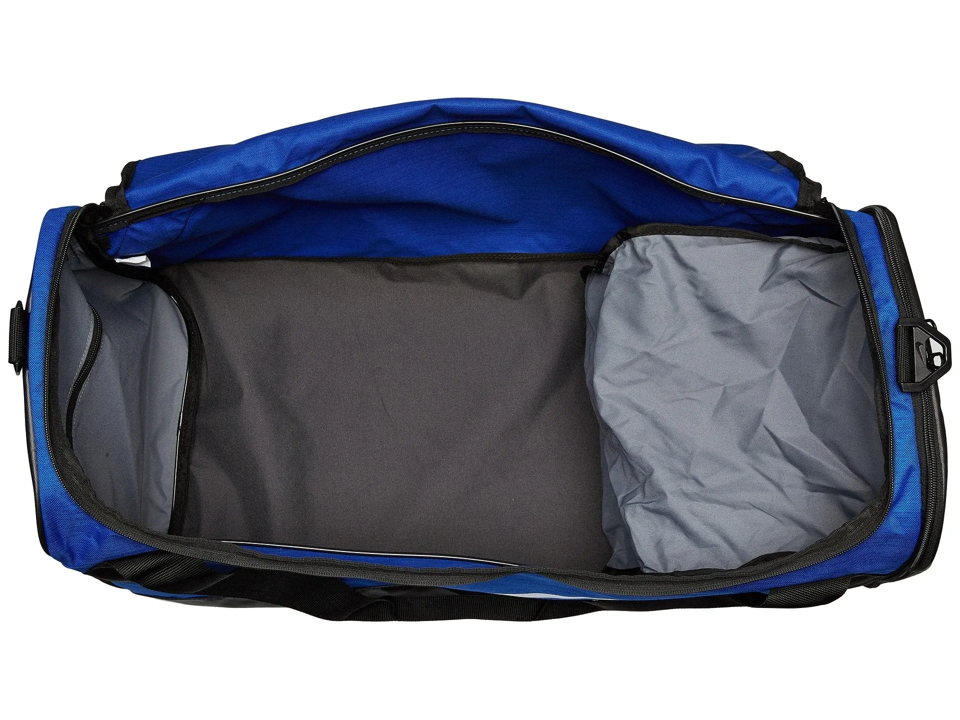 NIKE Brasilia Training Duffel Bag, Game Royal/Black/White, Large
