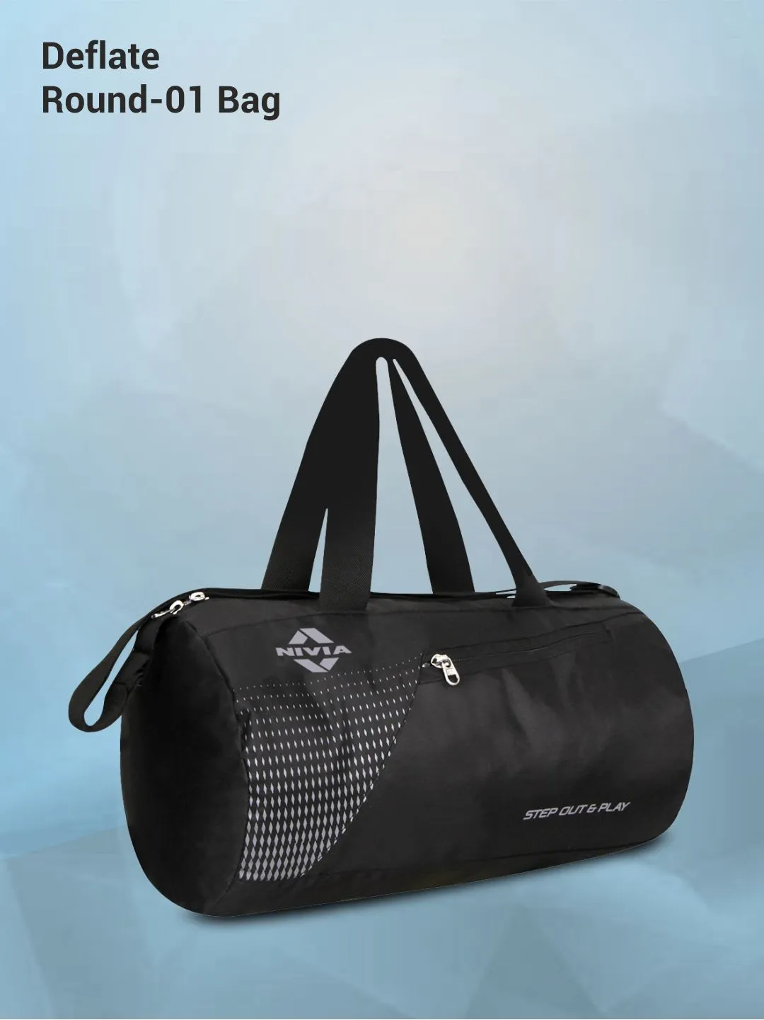 NIVIA Deflate Round  01 Bag 19.5L (Black)