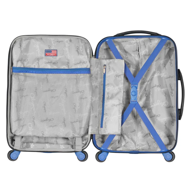 Olympia Apache II 21" Hardside Carry On Suitcase