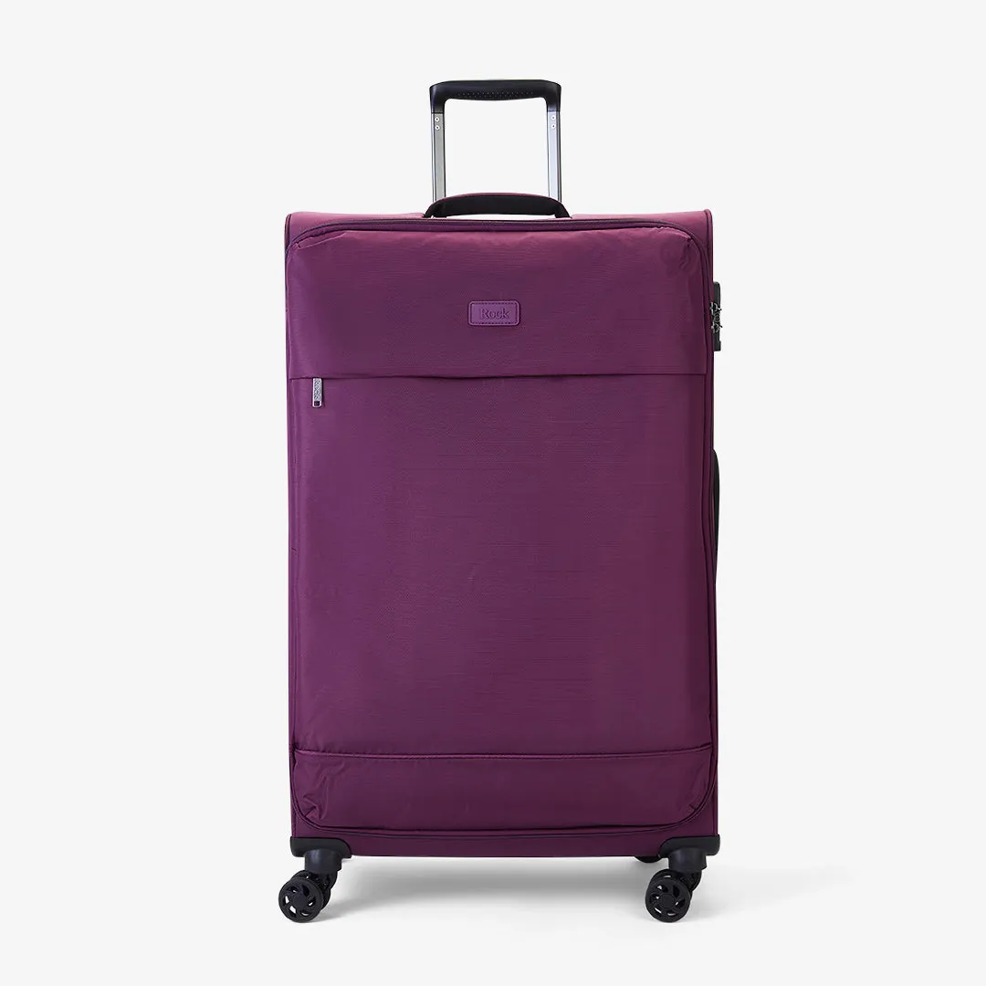 Paris Set of 4 Suitcases in Purple