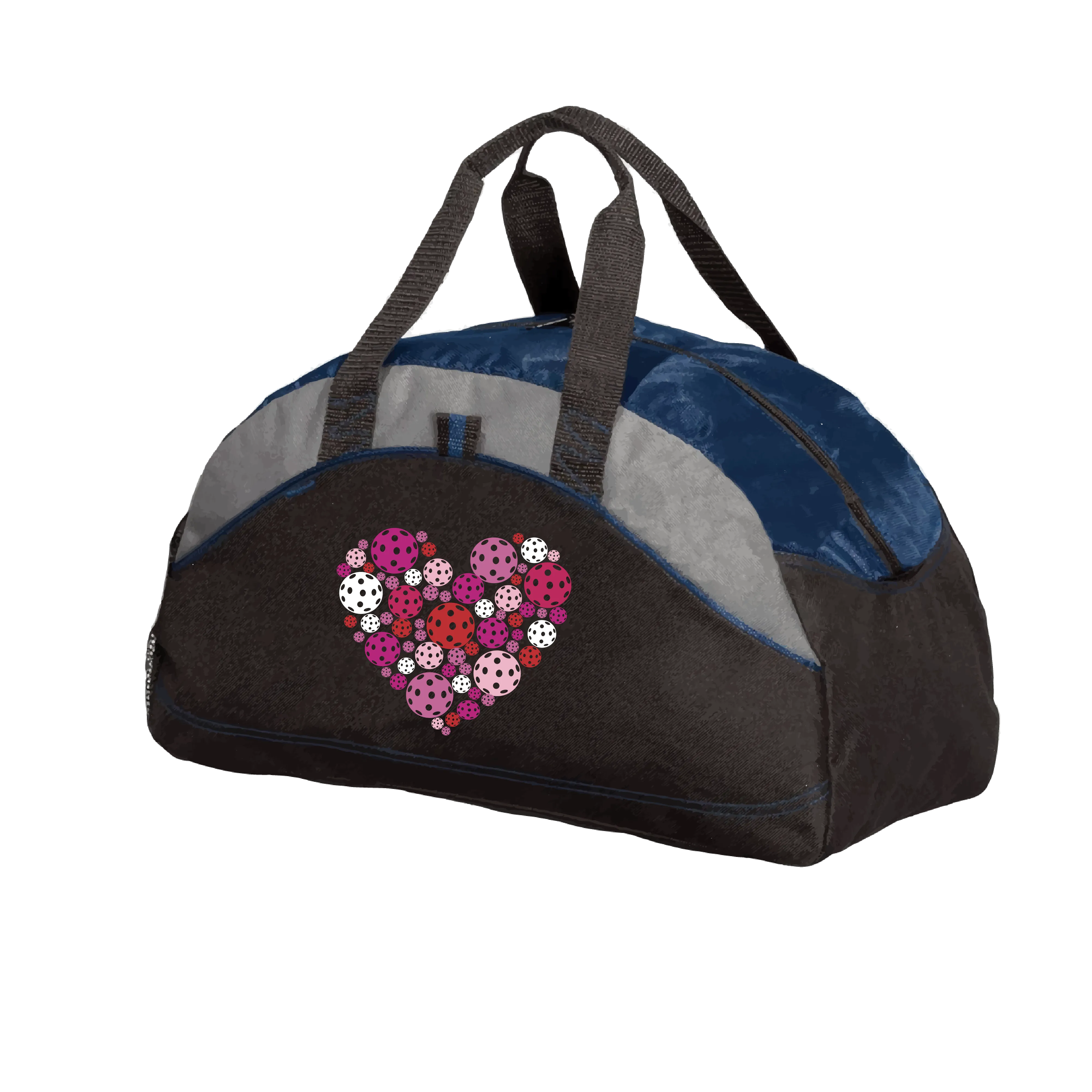 Pickleball Heart | Pickleball Sports Duffel | Medium Size Court Bag