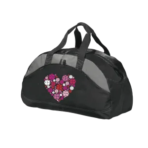Pickleball Heart | Pickleball Sports Duffel | Medium Size Court Bag