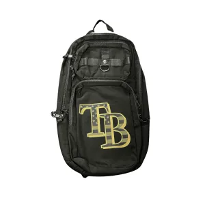 Rays New Era Black Armed Forces Slim Pack Backpack