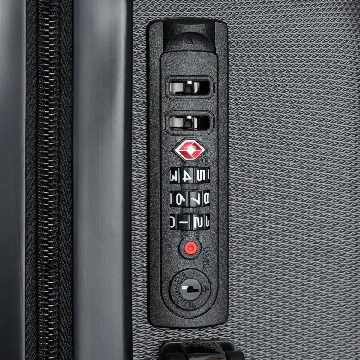 Suitcase Checkered Cabin Suitcase with Wheels Combination Lock Adjustable telescopic handle 360 Swivel Durable Hard Shell Case