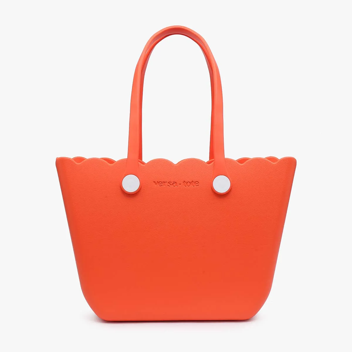 V2335 Rose Scalloped Versa Tote w/ Interchangeable Straps: Bubblegum